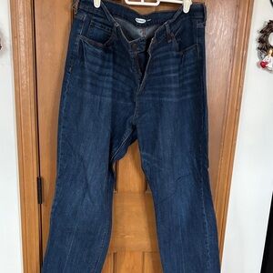 Old Navy Men's Dark Blue Relaxed Jeans